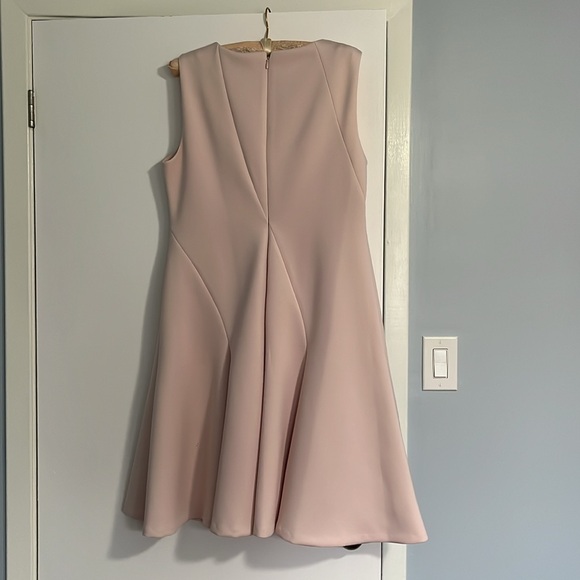 Blush Pink Cocktail Dress by Calvin Klein - Picture 2 of 6